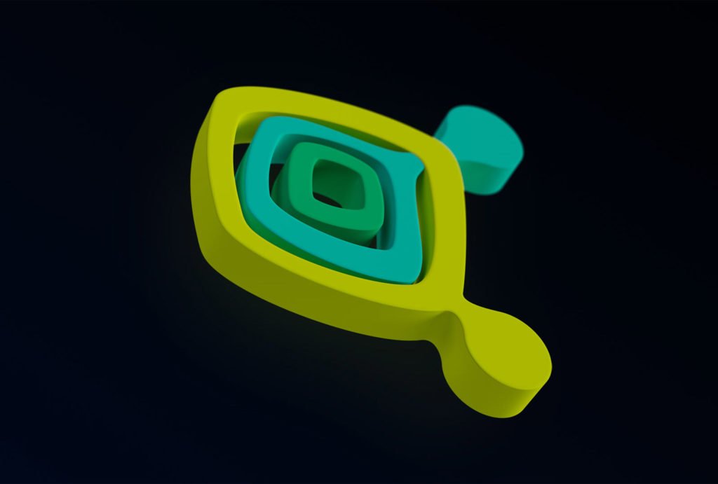 3d logo corada